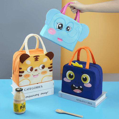 3D Cartoon Portable Thermal Multipurpose/Lunch Bag