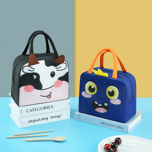 3D Cartoon Portable Thermal Multipurpose/Lunch Bag