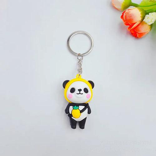 Cartoon Panda Doll Keychain