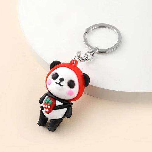 Cartoon Panda Doll Keychain