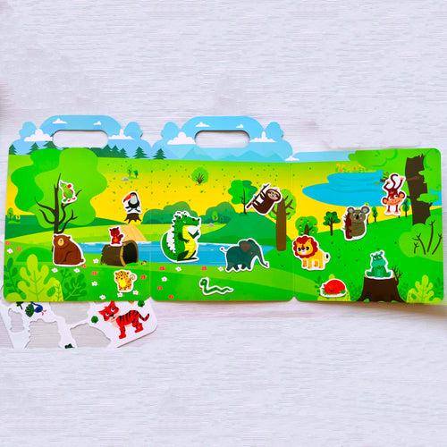 Children's Reusable Sticker Book | Educational Toys