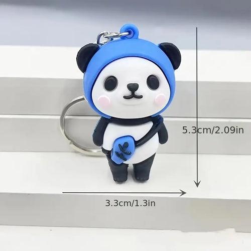 Cartoon Panda Doll Keychain