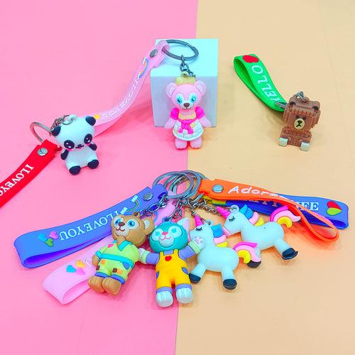 Cute Adorable Multi designs Keychains