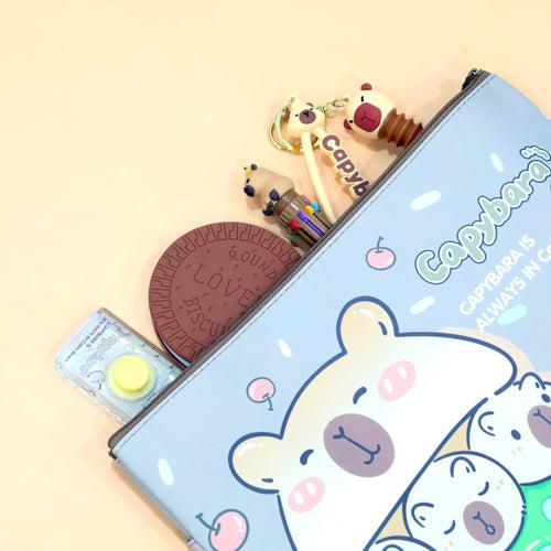 Capybara Cuteness Combo: School Essentials in Style