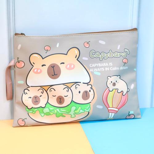 Capybara Cuteness Combo: School Essentials in Style