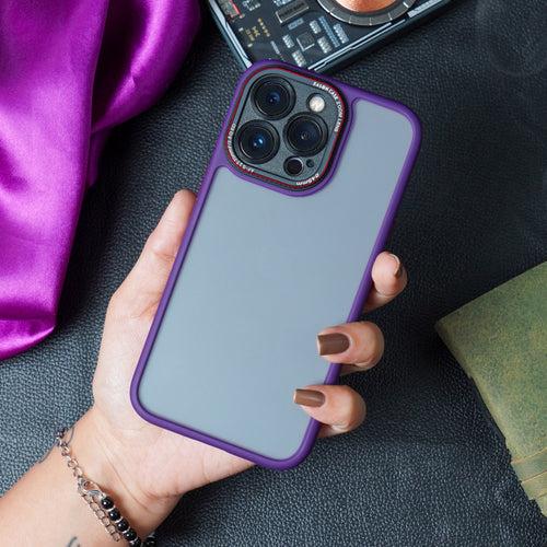 iPhone 14 Series Luxury Matte Shockproof Armor Case