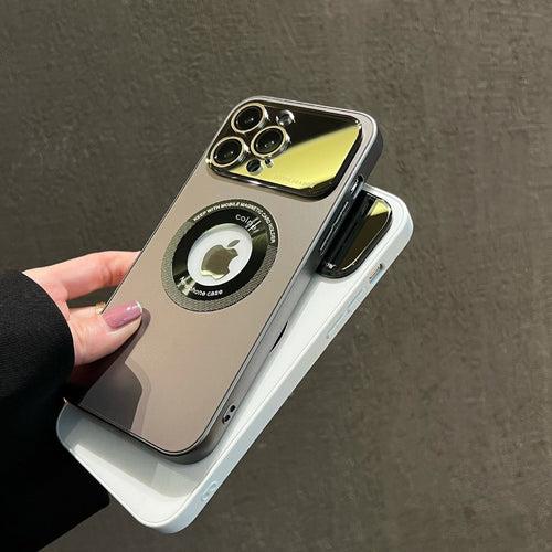 iPhone 14 Series Frosted Magnetic Suction Window Case