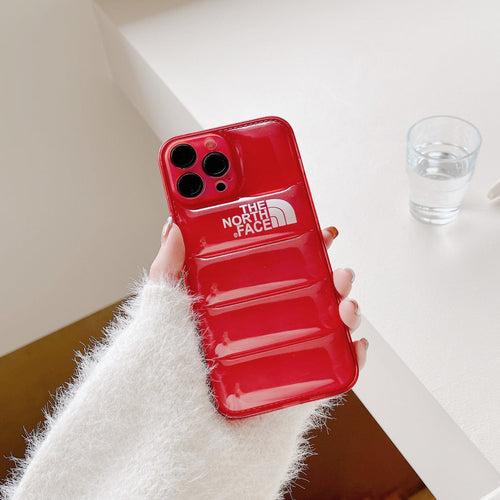 iPhone 14 Series Luxury North Face Puffer Edition Case