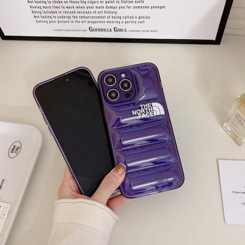 iPhone 14 Series Luxury North Face Puffer Edition Case