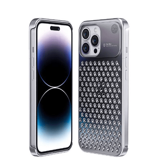 iPhone 14 Series Aero Mesh ® Metallic Hybrid Case