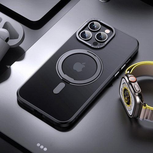 iPhone 14 Series Magnetic 360° Rotation Ring Holder Case
