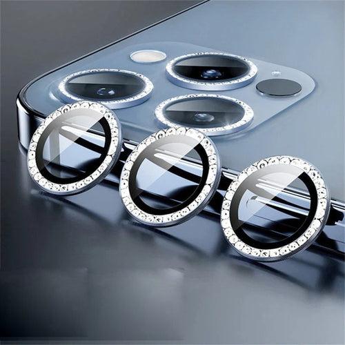 iPhone 13 Series Glitter Diamond Camera Lens Protector