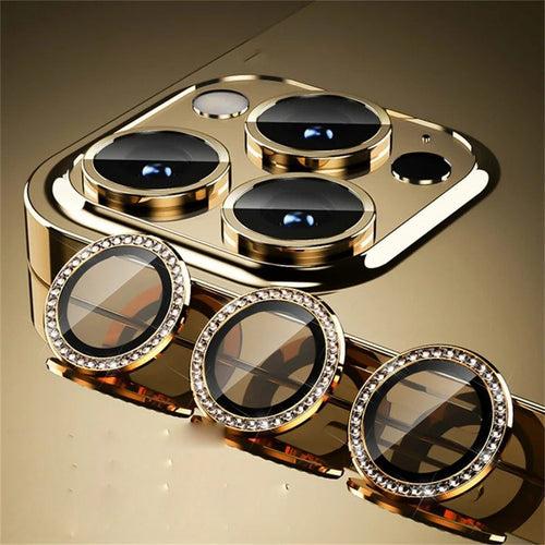 iPhone 13 Series Glitter Diamond Camera Lens Protector