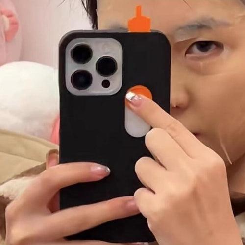 iPhone 14 Series Funky Spoof 3D Finger Sliding Case