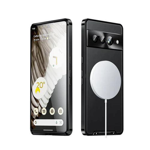 Pixel 8 Series Luxe Guard Ultra Thin Metal Frame Case
