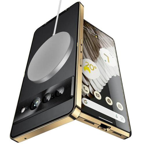 Pixel 8 Series Luxe Guard Ultra Thin Metal Frame Case