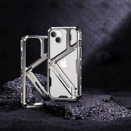 Titanium Alloy Armor Frame Case - iPhone