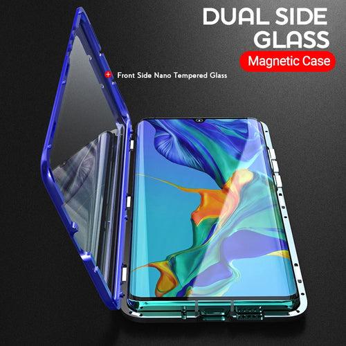 360° Metal Magnetic Double Side Glass Case - Xiaomi