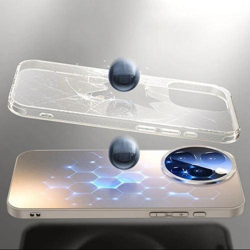 Frosted Round Camera Lens Shield Case - iPhone