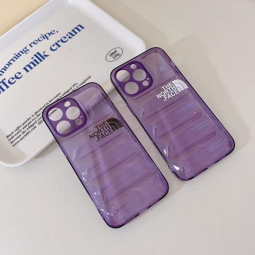 iPhone 14 Series Luxury North Face Puffer Edition Case