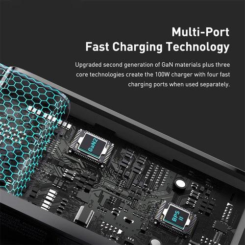 MaxPower GaN2 Pro 100W Fast Charging Adaptor