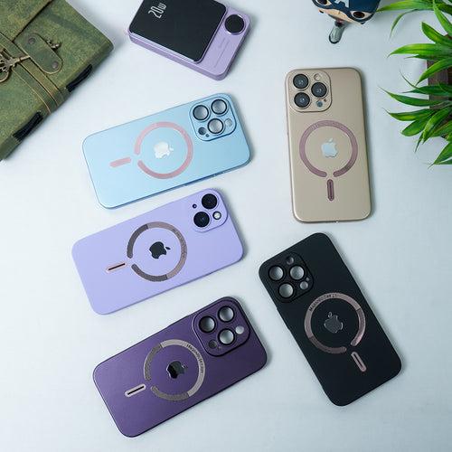 iPhone 14 Series Magsafe Edition Matte Finish Camera Protective Case