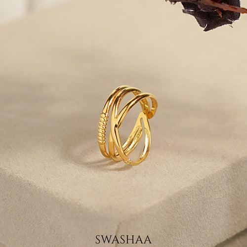 Gargi 18K Gold Plated Ring