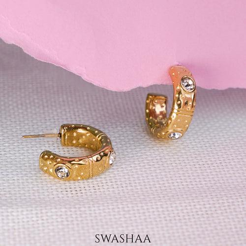 Spark 18K Gold Plated Earrings