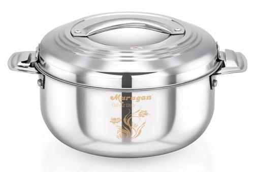 Murugan Stainless Steel Deluxe Dish Hot Box | Casserole