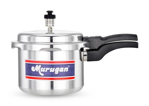 Murugan Anti Bulge Aluminium Outer Lid Pressure Cooker