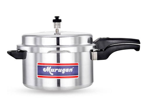 Murugan Anti Bulge Aluminium Outer Lid Pressure Cooker