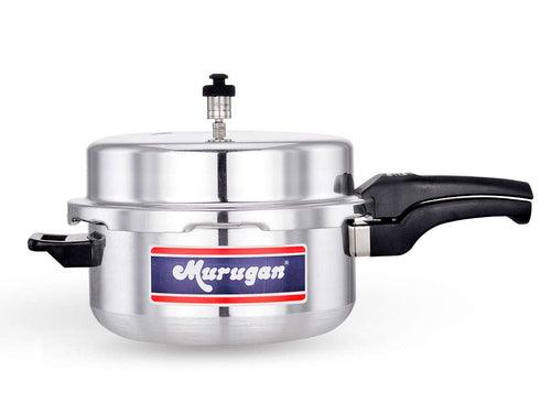 Murugan Anti Bulge Aluminium Outer Lid Pressure Cooker