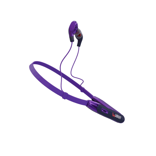 Ubon Rainbow Series Purple CL-50 Wireless Neckband