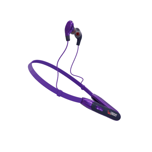 Ubon Rainbow Series Purple CL-50 Wireless Neckband