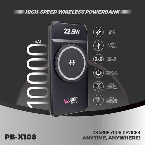 Ubon PB-X108 7 in 1 Power Champ 10000mAh Power Bank