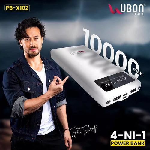 Ubon PB-X102 10000mAh 4 in 1 Power Bank