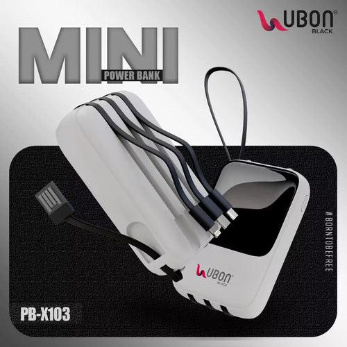 Ubon PB-X103 Mini 10000mAh Power Bank