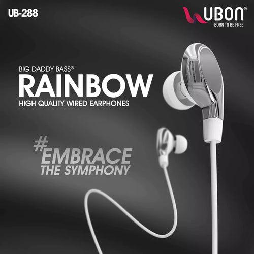 Ubon Rainbow UB-288 Wired Earphones