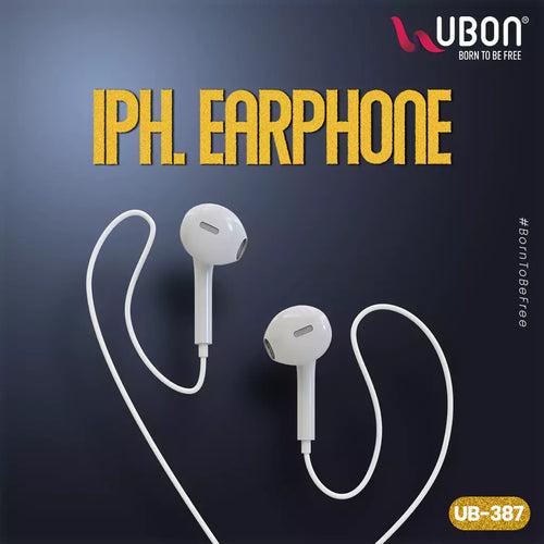 Ubon iPH Earphone UB-387 Wired Earphones