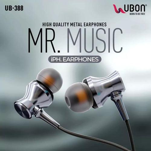 Ubon Mr Music UB-388 Wired iPH Earphone