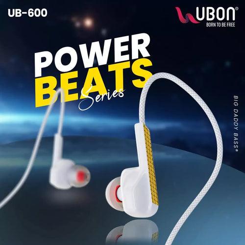 Ubon Power Beats UB-600 Wired Earphones