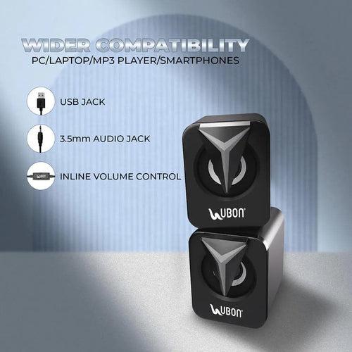 Ubon CP-024 twin series multimedia computer speakers