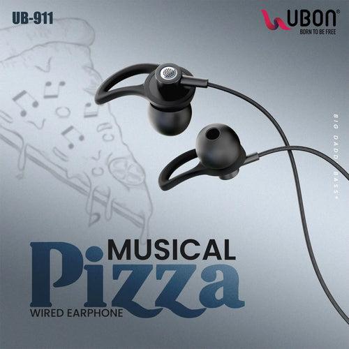 Ubon Musical Pizza UB-911 Wired Earphone