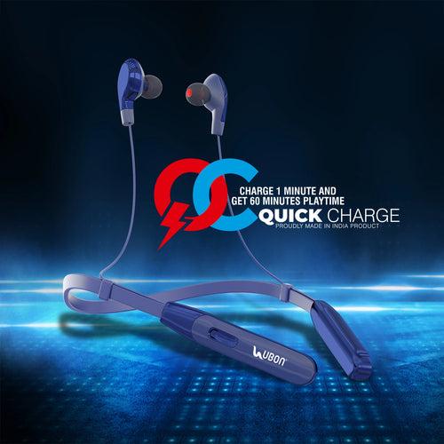 Ubon Quick Charge CL-4080 Wireless Neckband.