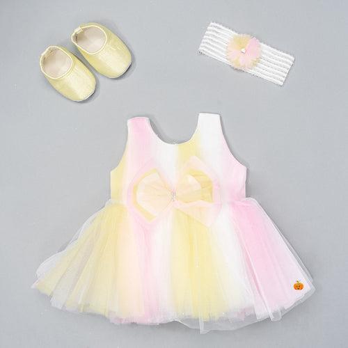 Multi Colored Frock for Baby Girl