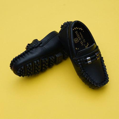 Black Loafer Shoes for Boys