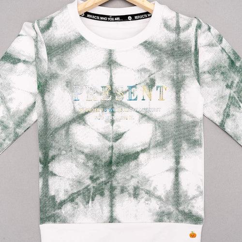 Green Shaded T-shirt for Boys