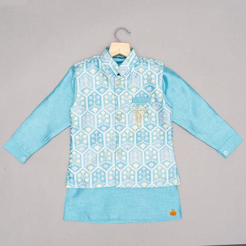 Blue Kurta Pajama for Boys