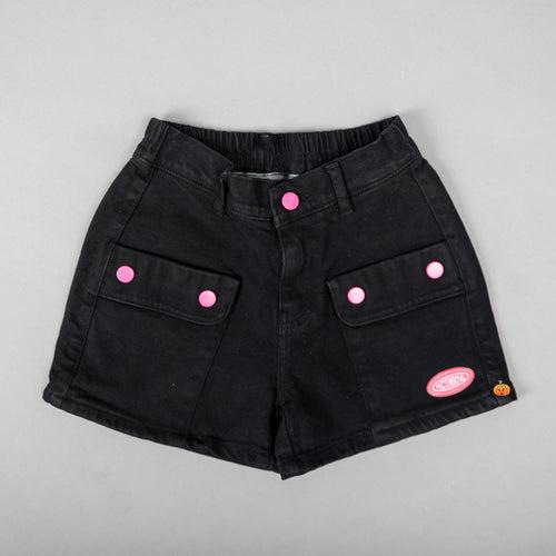 Black & White Shorts for Girls