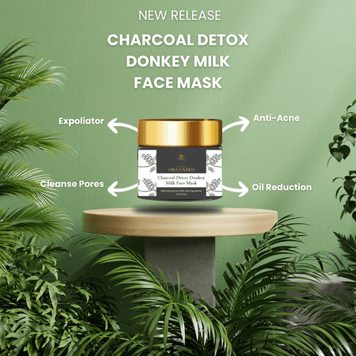 Charcoal Detox Donkey Milk Face Pack